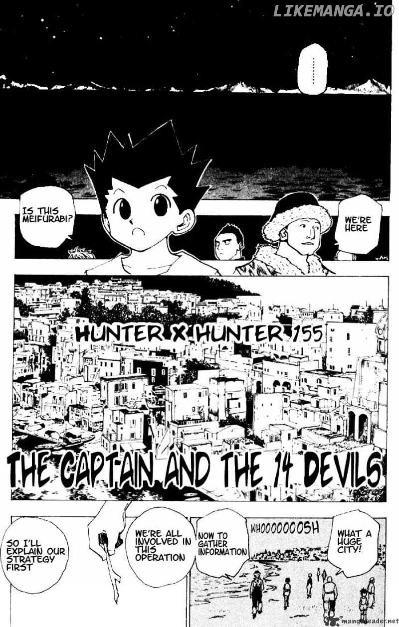 Hunter x Hunter, Chapter 155 image 02